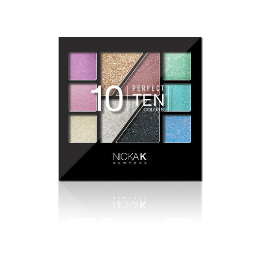 Nicka K New York Perfect 10 Colors Palette (Ap021) : Beauty & Personal Care