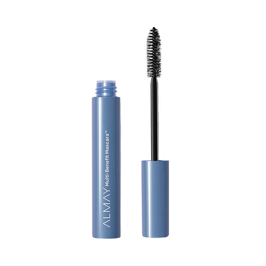 Almay Mascara, Volume, Length, Definition & Conditioning, Multi-Benefit Eye Makeup, Hypoallergenic And-Fragrance Free, 502 Black, 0.24 Fl Oz