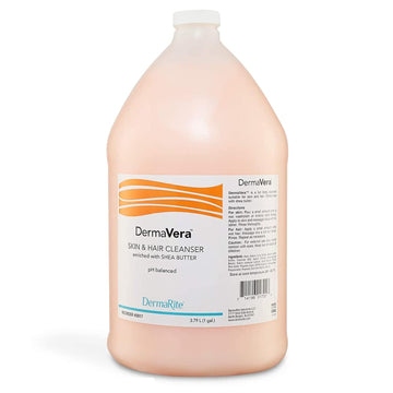 Dermarite'S Dermavera Skin & Hair Cleanser - Shampoo And Body Wash With Moisturizing Shea Butter, Ph Balanced - 7.5 Oz., 1 Count