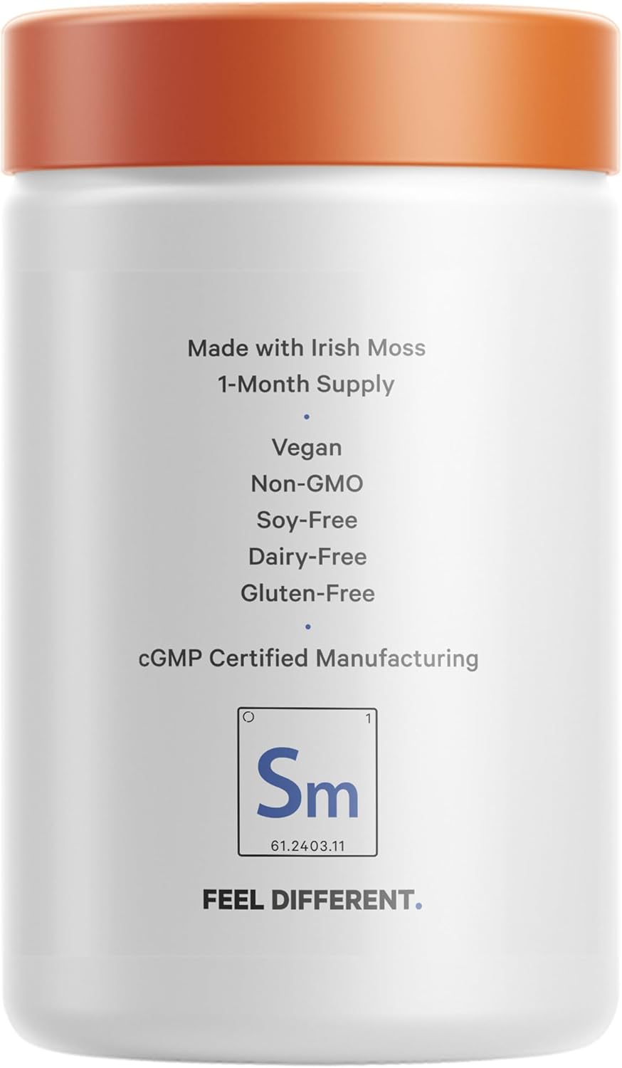 Codeage Irish Sea Moss Gummies Supplement - 300Mg Irish Sea Moss Extract Equivalent To 3,000Mg Of Raw Sea Moss Powder - Delicious Strawberry Flavor - Vegan, Non-Gmo, Gluten-Free - 60 Gummies