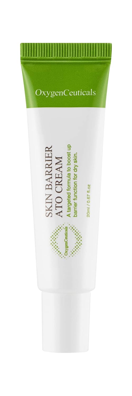 Skin Barrier Ato Cream (20Ml/0.67Oz) – Protective Moisturizer With Centella Asiatica, Niacinamide, And Licorice Root Extract For Sensitive And Atopic Skin