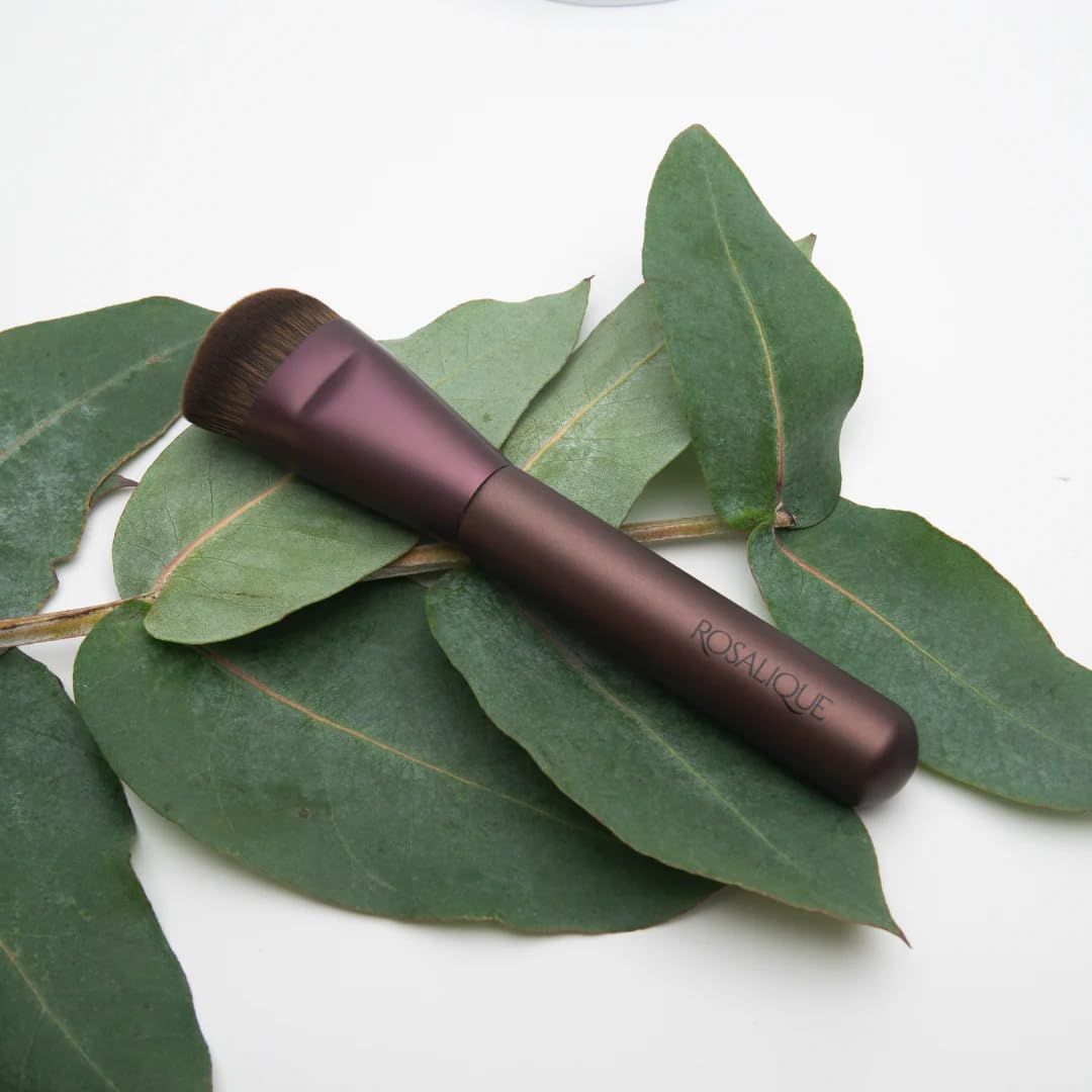 Rosalique Miracle Brush: The Ultimate Cruelty-Free Kabuki Brush for Flawless Application : Amazon.co.uk: Beauty