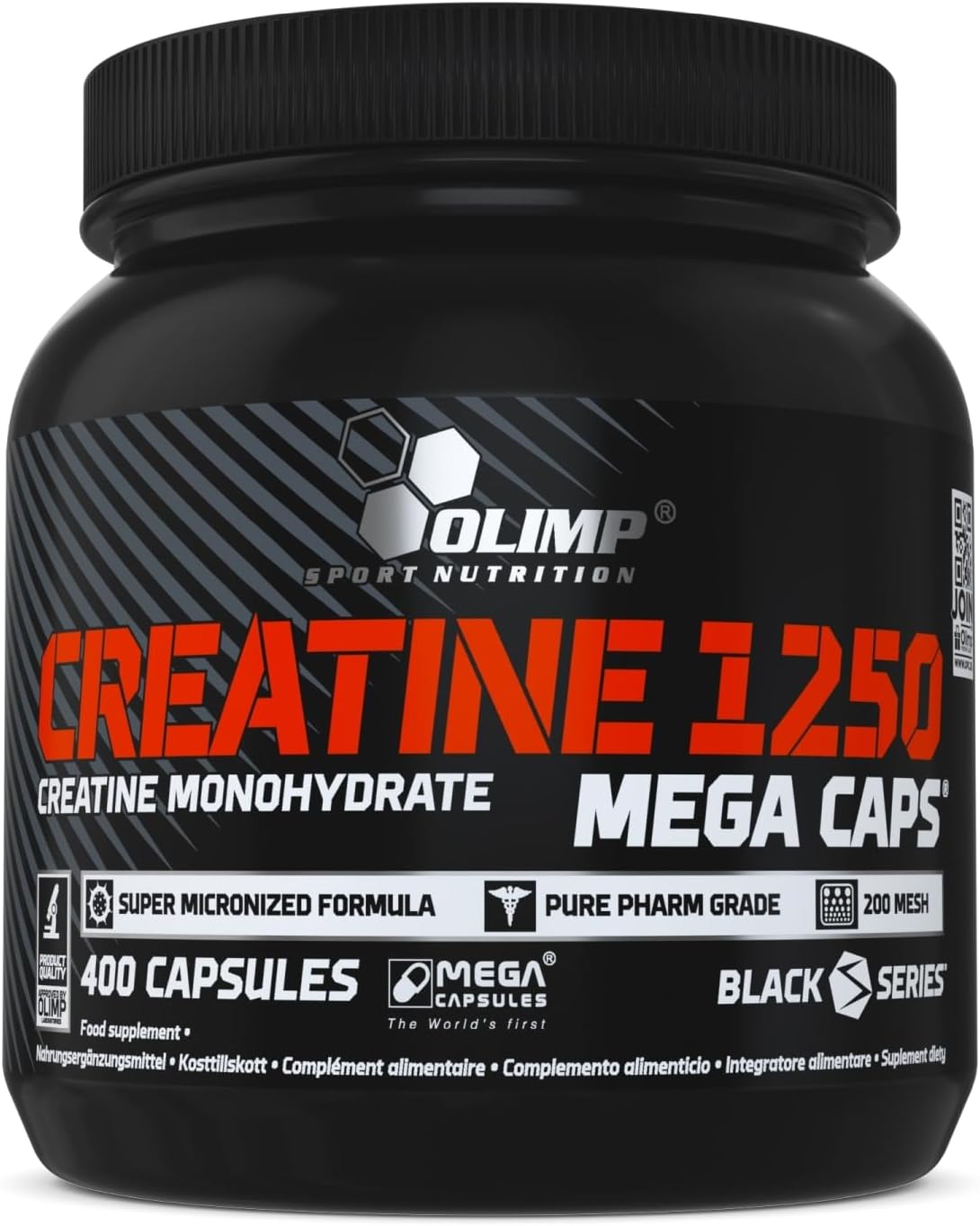 Olimp Labs Creatine 1250 Mega Capsules, 120 Capsules