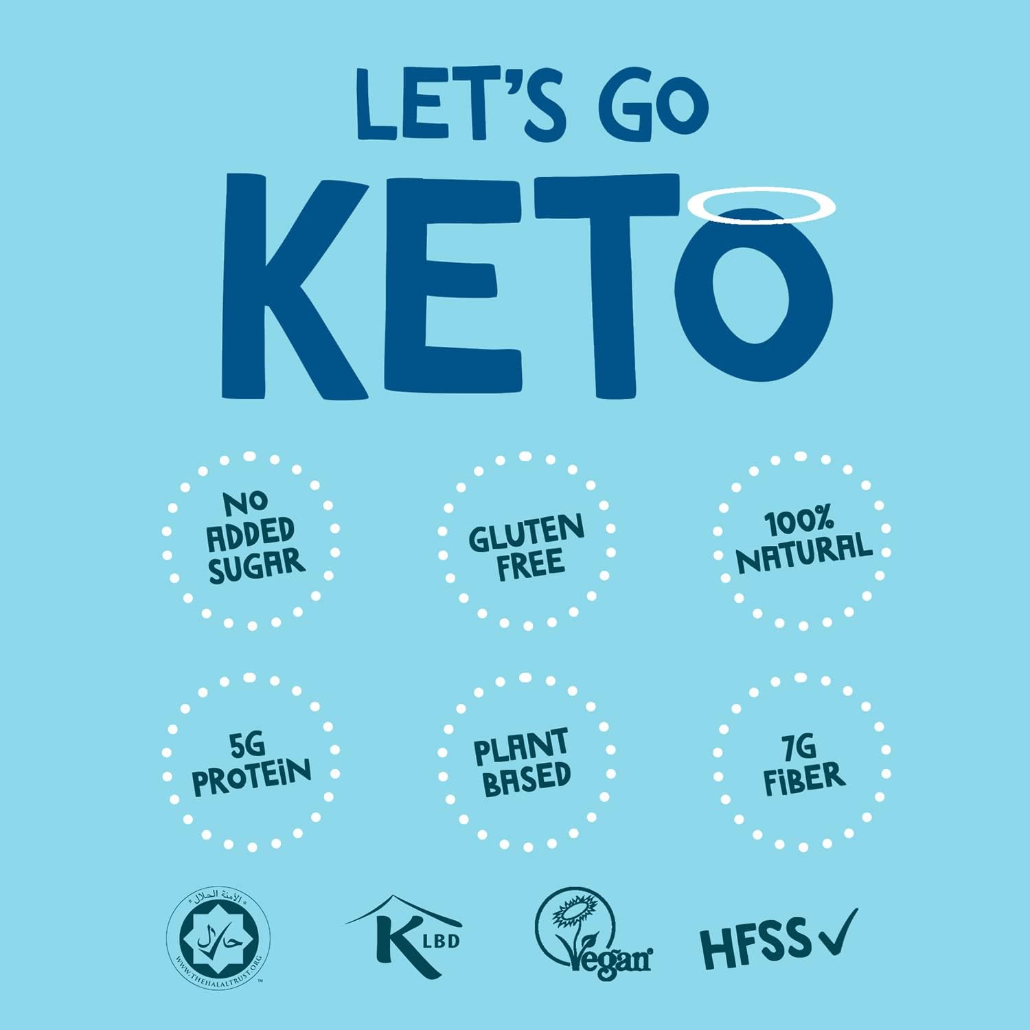 The Protein Ball Co Keto Snacks - Bite-Size Keto Treats - 100% Natural, Low Carb, Low Sugar, High Fibre Sweet Treats - Plant-Based & Gluten Free - Peanut Butter Blondies, Pack of 20 x 25g : Amazon.co.uk: Grocery