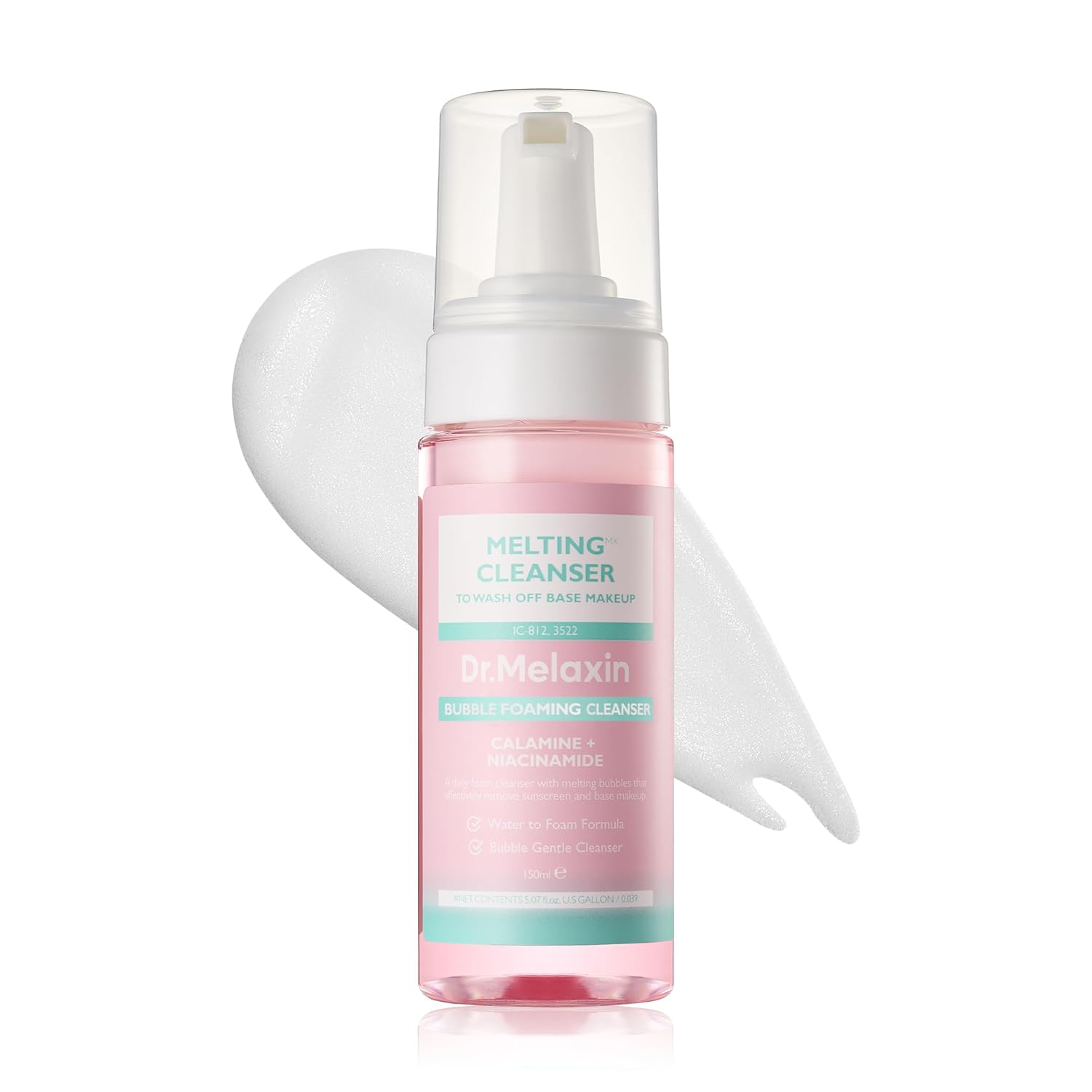 Melting Cleanser - Hypoallergenic Makeup Remover With Quick Bubble, Deep Pore Cleansing For All Skin Type, 150Ml