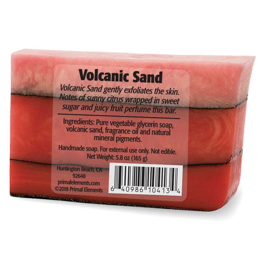Primal Elements Glycerin Bar Soap | Helps All Skin Types, Sensitive, Oily & Dry Skin | No Parabens, Vegan, Gluten Free, 100% Vegetable Base - (Argan)