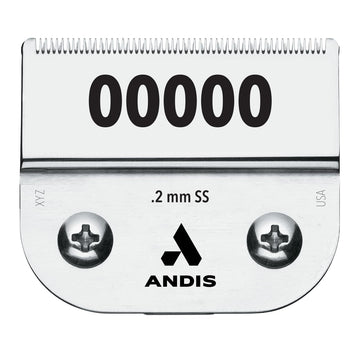 Andis – 64740, Ultra Edge Detachable Clipper Blade – Infused With Carbon Steel, Extends Edge Life, Deep Cutting Of Bulky Hairs With Closed Cutting Technique – 25-Inch Cut Length, Chrome