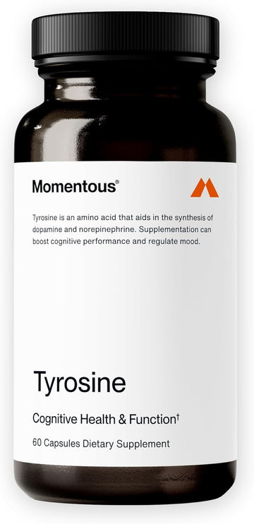 Momentous Tyrosine Capsules, 60 Servings