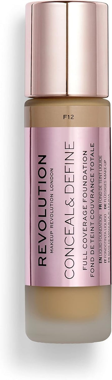 Revolution Beauty London, Conceal And Define, Foundation, F9, 23Ml