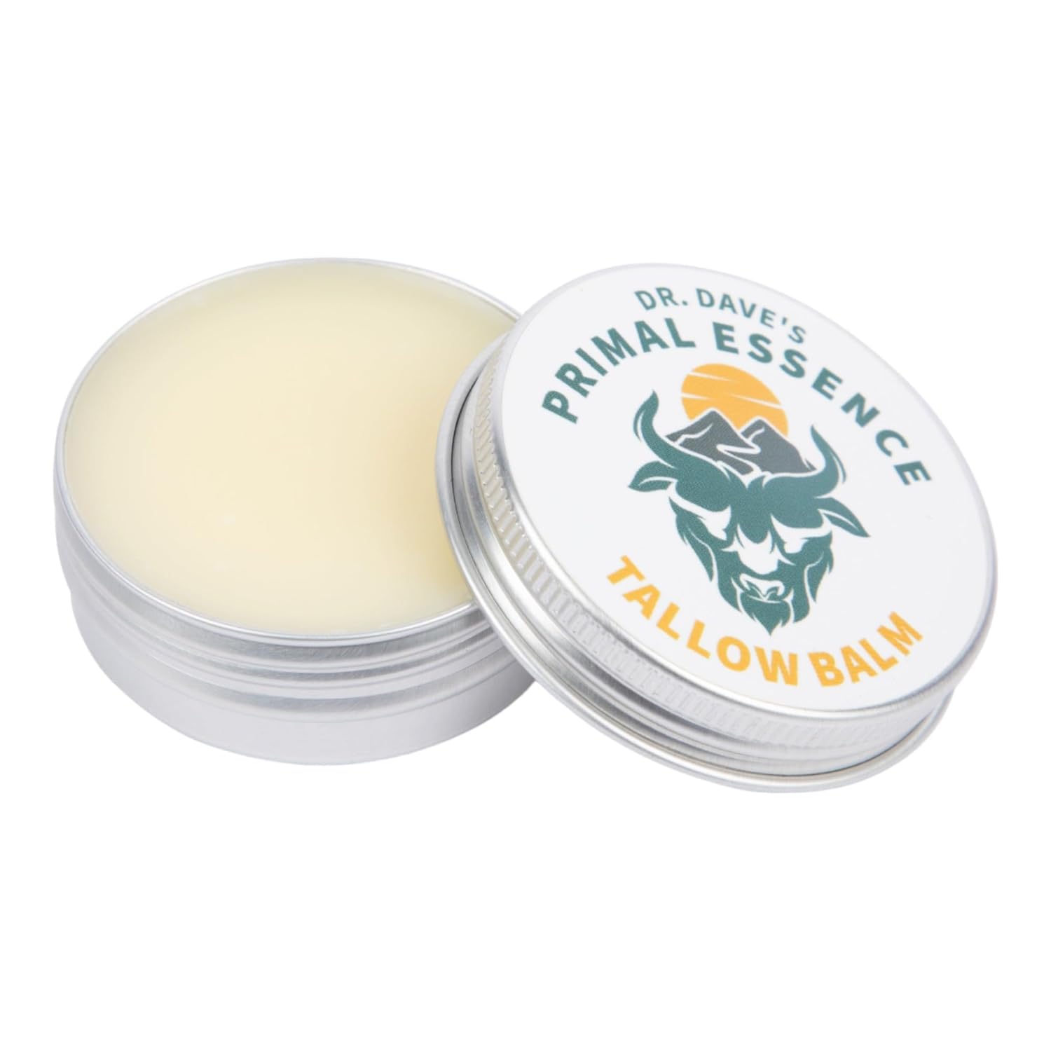 Dr. Dave'S Primal Essence Grass Fed Beef Tallow Balm For Face And Body With Shea Butter, Organic Jojoba Oil, Honey, And Beeswax – Beef Tallow For Skin – Vanilla And Spearmint – 1 Oz