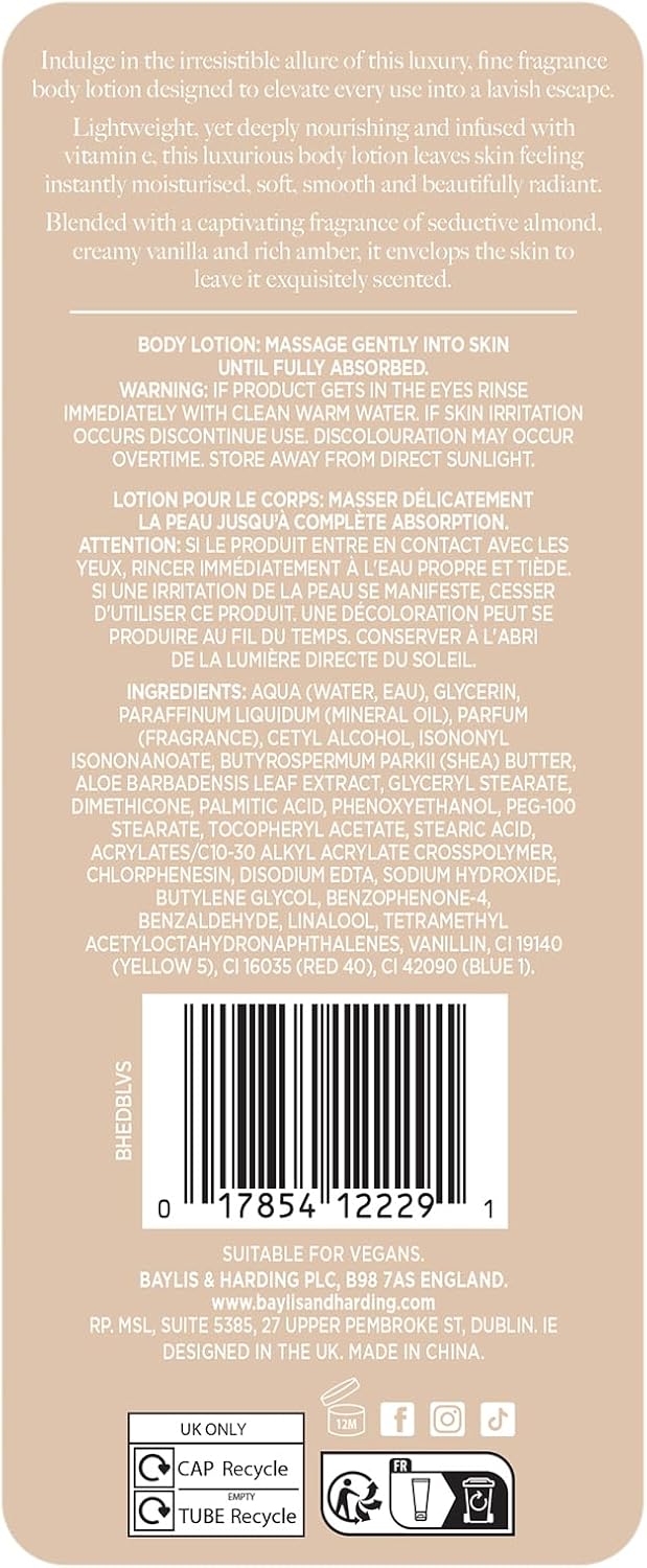 Baylis & Harding The Edit Vanilla Seduction Hand Wash 400ml (Pack of 6) - Vegan Friendly : Amazon.co.uk: Beauty