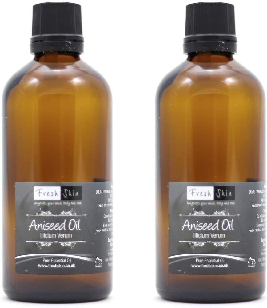 freshskin beauty ltd | Aniseed Essential Oil - 200ml (2 x 100ml) - 100% Pure & Natural Essential Oils : Amazon.co.uk: Health & Personal Care
