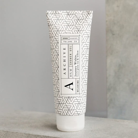 Archive Poet At Heart Shower Gel All Natural Moisturizing Body Wash For Men & Women Lightly Scented 8 Fl Oz