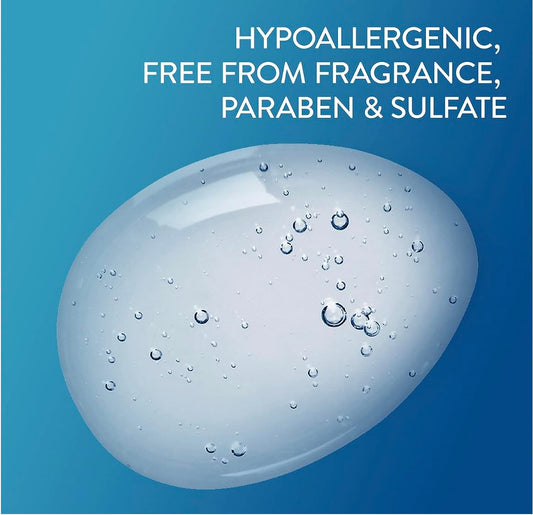 Cetaphil Bundle - Daily Facial Cleanser For Sensitive, Combination To Oily Skin New 20 Oz And Daily Hydrating Lotion For Face, With Hyaluronic Acid, 3 Oz, Mother'S Day Gifts