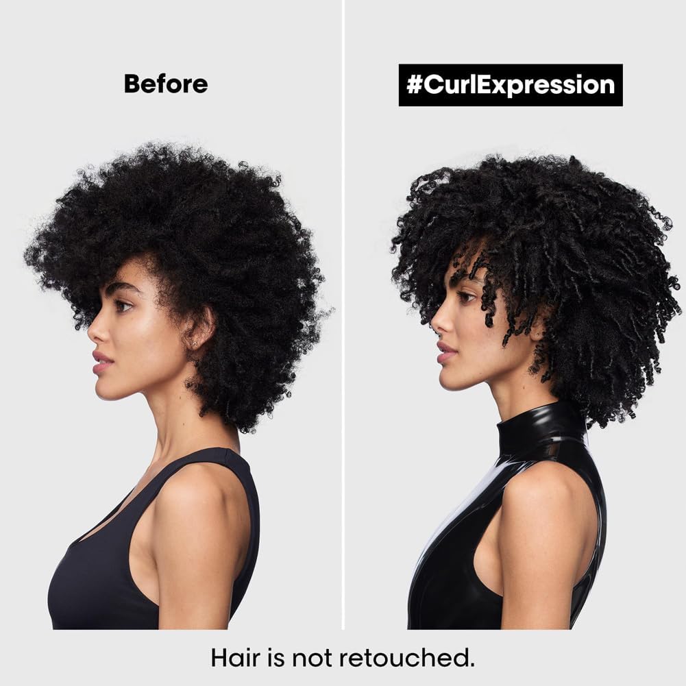 L'Oréal Professionnel Moisturising Hair Mask, For Curly & Coily Hair, With Glycerin, Urea H and Hibiscus Seed Extract, Serie Expert Curl Expression, 250 ml : Amazon.co.uk: Beauty