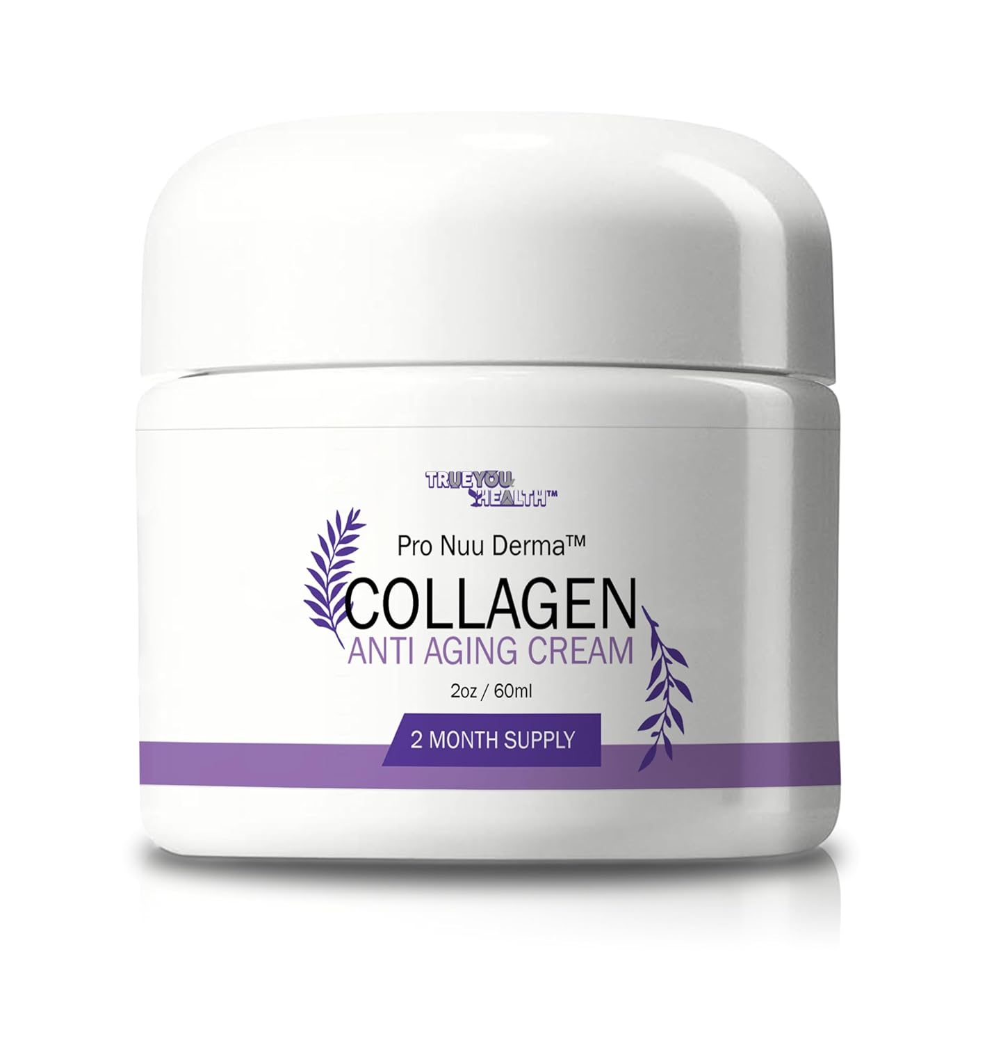 Pro Nuu Derma Cream - 2 Month Supply Anti Aging Anti Wrinkle Cream - Our Best Anti Aging Moisturizer For Women - Day & Night Cream Anti Aging Care - Pro Nuu Derma Collagen Cream - Anti Aging Products