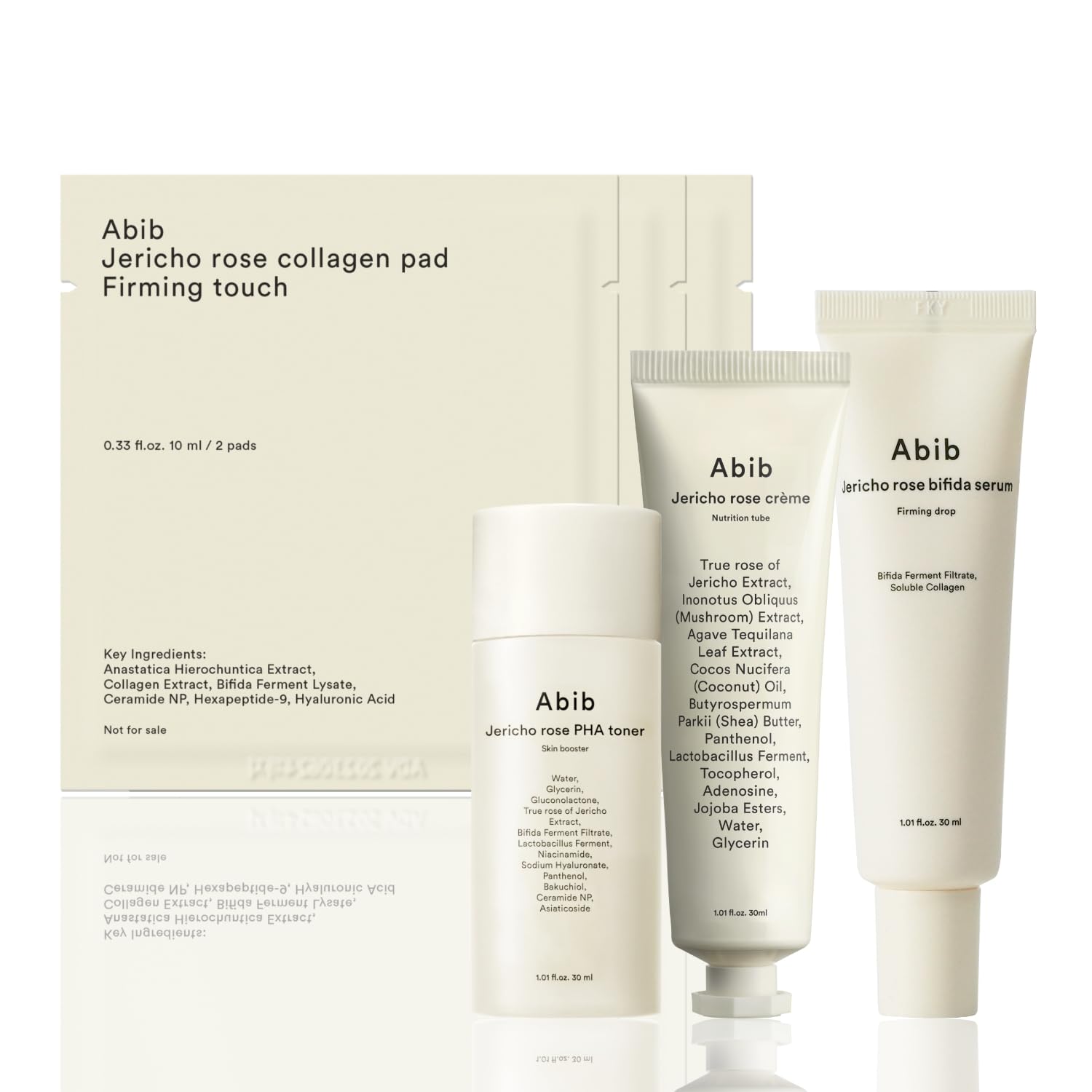 Abib Jericho Trial Kit, Travel Kit | Korean Skincare, Toner Pads, Cream, Serum, Travel Essentials, Gift Set : Beauty & Personal Care