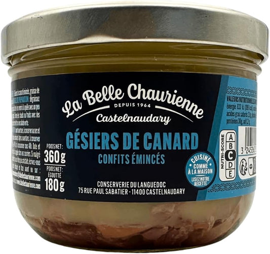 La Belle Chaurienne Sliced Confit Duck Gizzards 350G X 2