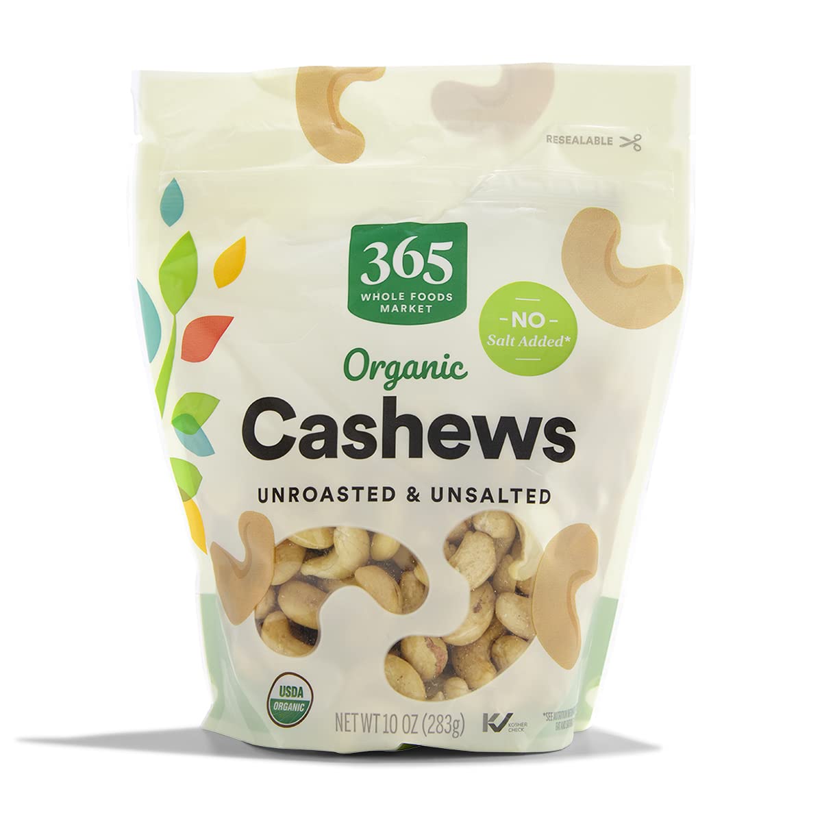 365 By Whole Foods Market, Cashews Unsalted & Unroasted, 24 Ounce