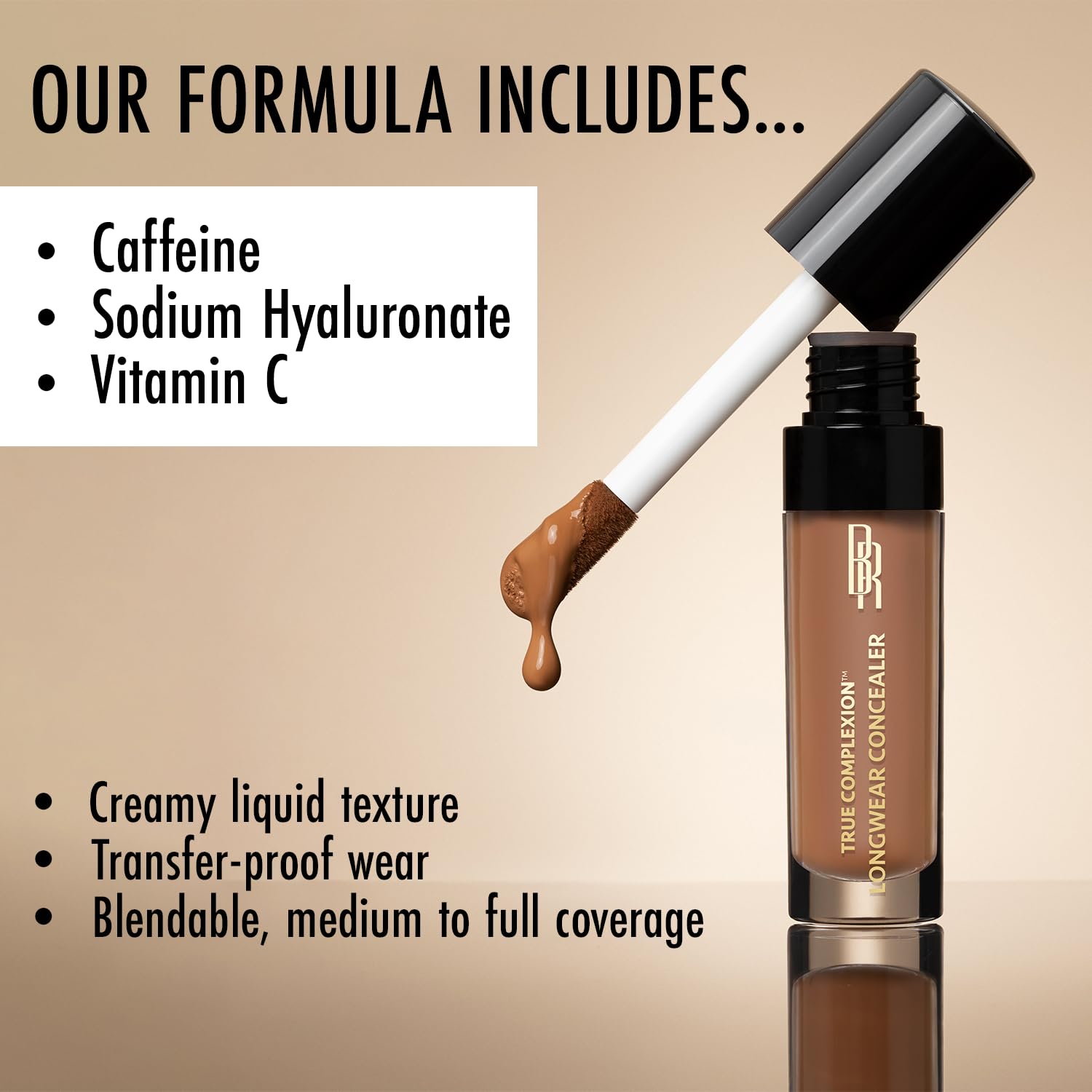 Black Radiance True Complexion™ Longwear Concealer Fair To Light : Beauty & Personal Care