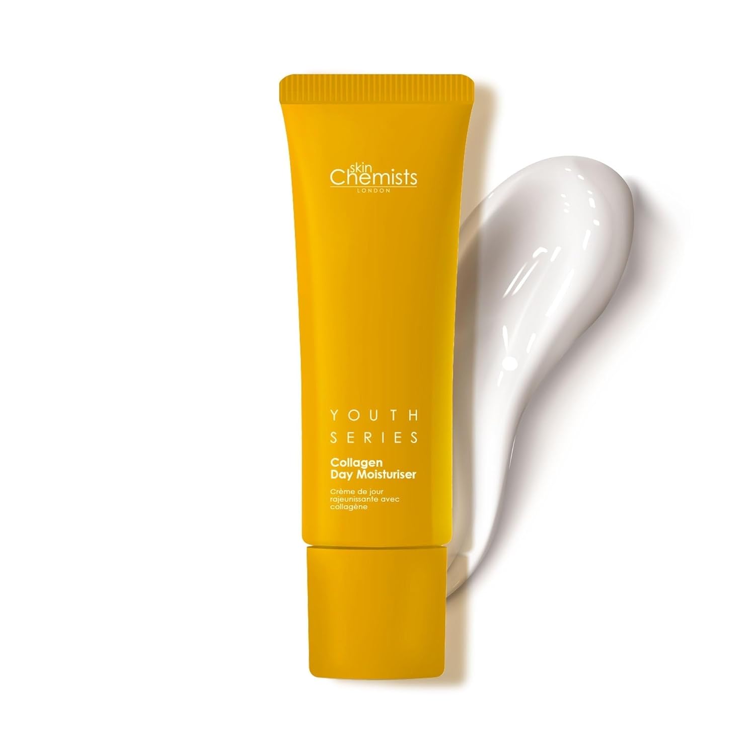 Skin Chemists Collagen Anti Aging Day Moisturizer | Anti Aging Skin Care Face Moisturizer Cream Infused With Powerful Collagen-Boosting Ingredients - Daily Anti-Aging Skincare - 1.69 Ounces