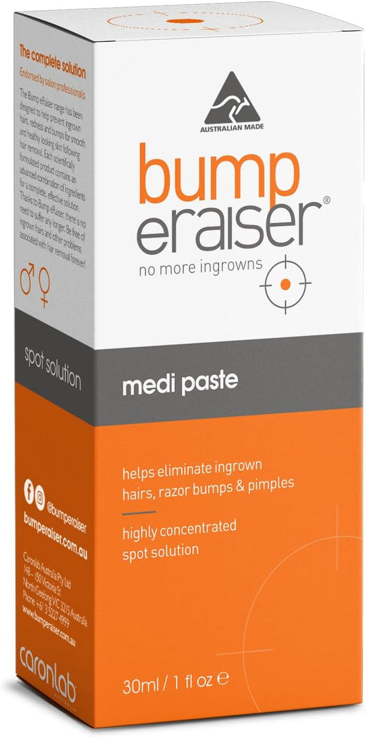 Bump Eraiser Medi Paste 30Ml The Spot Treatment For Ingrown Hairs, Pimples, Razor Bumps And Razor Burns