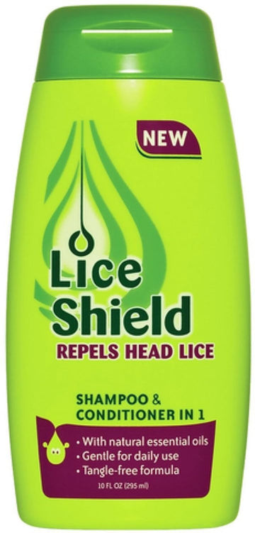 Lice Shield Shampoo & Conditioner 2 In 1 - 10 Oz - 2 Pk