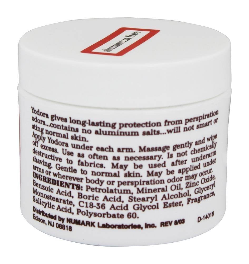 Yodora Deodorant Cream - 2 Oz : Antiperspirant Deodorants : Beauty & Personal Care