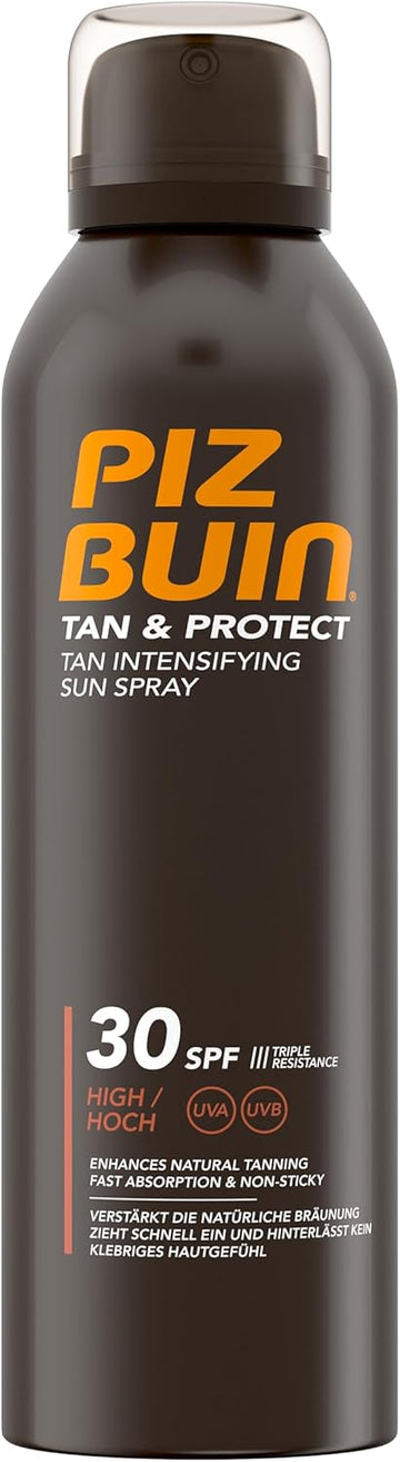 Piz Buin Tan And Protect Tan Accelerating Oil Spray Spf 15, 150 Ml (Pack Of 2)
