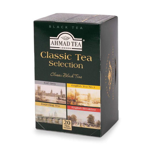 Ahmad Tea Classic Tea Selection, 20-Count (Pack Of 6)