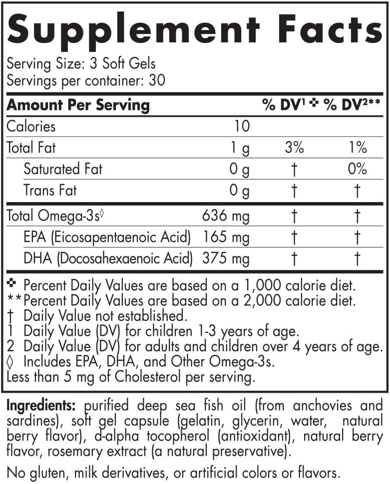 Nordic Naturals Children’s DHA Xtra, Berry Punch - 90 Mini Chewable Soft Gels for Kids - 636 mg Omega-3s EPA & DHA - Cognitive & Immune Function, Learning, Social Development - Non-GMO - 30 Servings