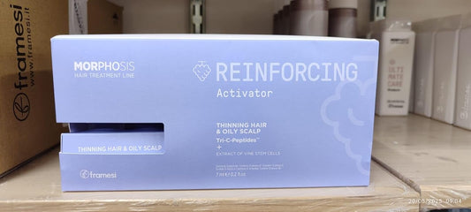 Framesi Morphosis Reinforcing Activator, Treatment For Thinning Hair And Oily Scalp