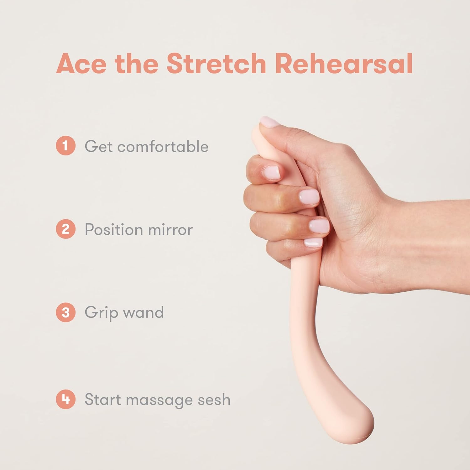 Frida Mom Prepare-to-Push Perineal Massage Wand + Stretch Prep Balm | Massage + Stretch Perineum to Reduce Risk of Tearing : Health & Household