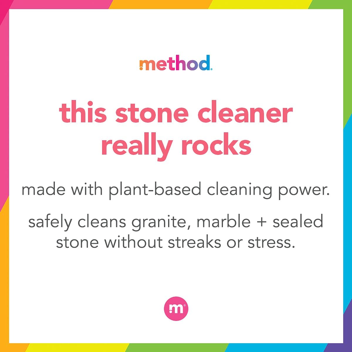 Method Daily Granite Cleaner Spray, Apple Orchard, Plant-Based Cleaning Agent for Granite, Marble, and Other Sealed Stone, 28 oz Spray Bottles (Pack of 4) : Health & Household