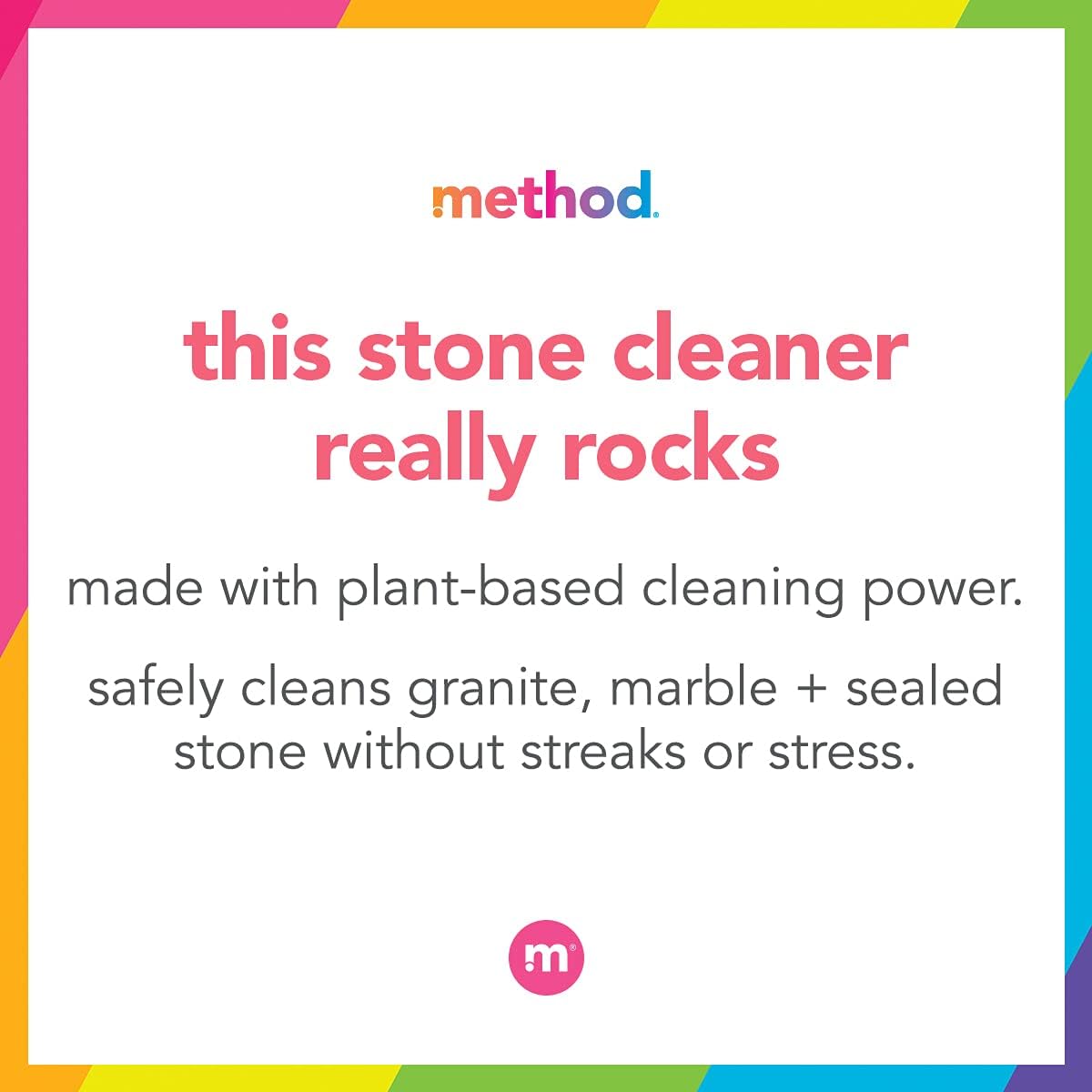 Method Daily Granite Cleaner Spray, Apple Orchard, Plant-Based Cleaning Agent For Granite, Marble, And Other Sealed Stone, 28 Oz Spray Bottles (Pack Of 4)