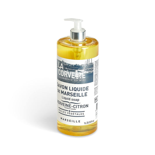 La Corvette Marseille Liquid Soap Verbena-Lemon, 1L
