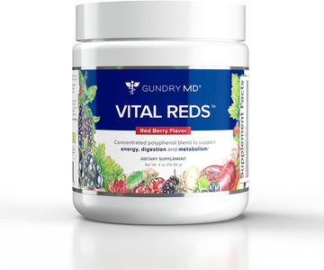 Gundry MD Vital Reds Concentrated Polyphenol Blend Dietary Supplement 4 oz (112.95g)