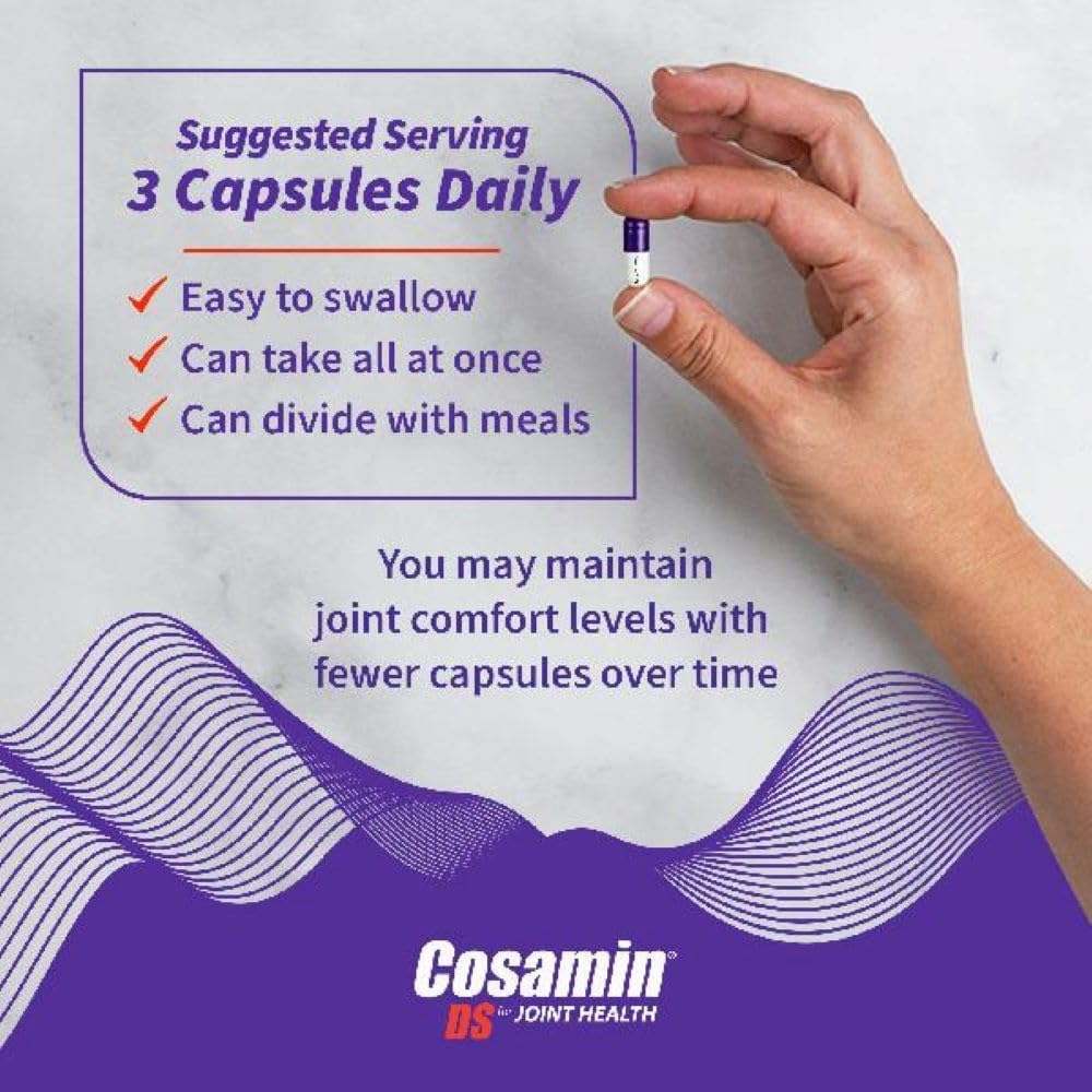 Cosamin DS For Joint Health Comfort & Mobility, 108 Capsules : Health & Household