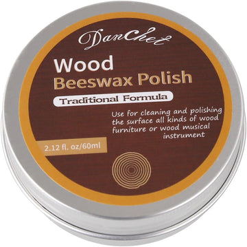 Danchet Beeswax Polish Cleaner for Violin Cello Guitar Wood Furniture and Musical Instruments - 60ml for Protecting and Enhancing Any Wooden Surface…