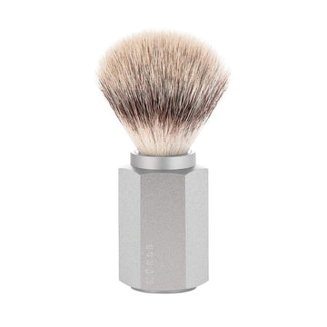 Mühle Hexagon Silvertip Fiber Luxurious Natural Grooming Shaving Brush