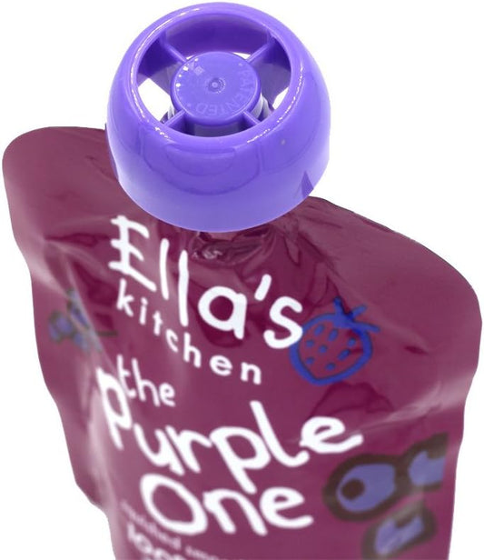 Ellas Kitchen Organic The Purple One Smoothie Fruit, 3 Ounce -- 12 Per Case. By Ella'S Kitchen
