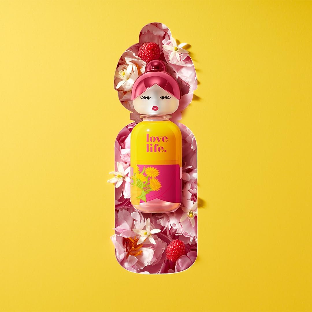 United Colors of Benetton - Sisterland Yellow Peony, Eau de Toilette for Women - Long Lasting - Fresh, Modern and Young Fragance - Floral and Fruity Notes - Ideal for Day Wear - 80 ml : Amazon.co.uk: Beauty