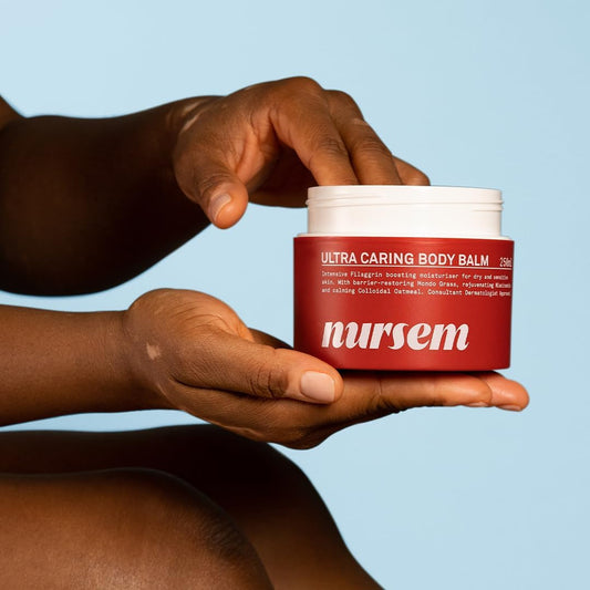 Nursem Ultra Caring Body Balm 45Ml | Intensive Body Moisturiser For Dry And Very Dry Skin | Eczema Relief Cream For Sensitive Skin