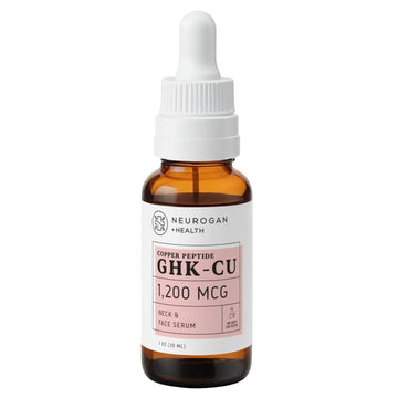 Ghk-Cu (Copper Peptide) Neck & Face Serum 1,200Mcg (1 Oz Bottle) By Neurogan