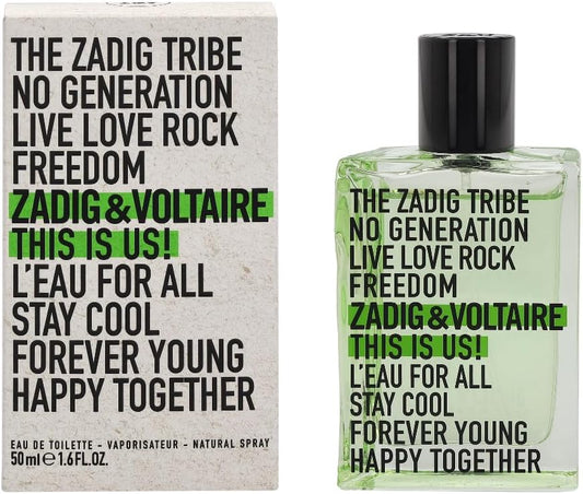 Zadig & Voltaire This Is Us! L'Eau For All Eau De Toilette 50 Ml