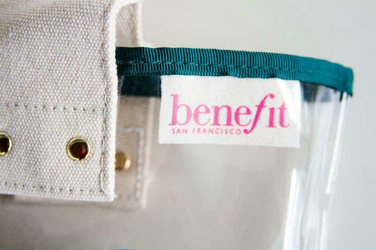 Benefit Hoola Clear Tote Bag (summer/beach or poolside)