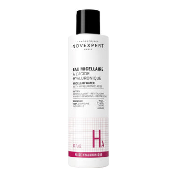 Micellar Water Makeup Remover - Anti Aging Facial Cleanser For Women With Hyaluronic Acid - No Rinse Make Up Remover Liquid For All Skin Types - Hypoallergenic And Vegan - 6.7 Oz
