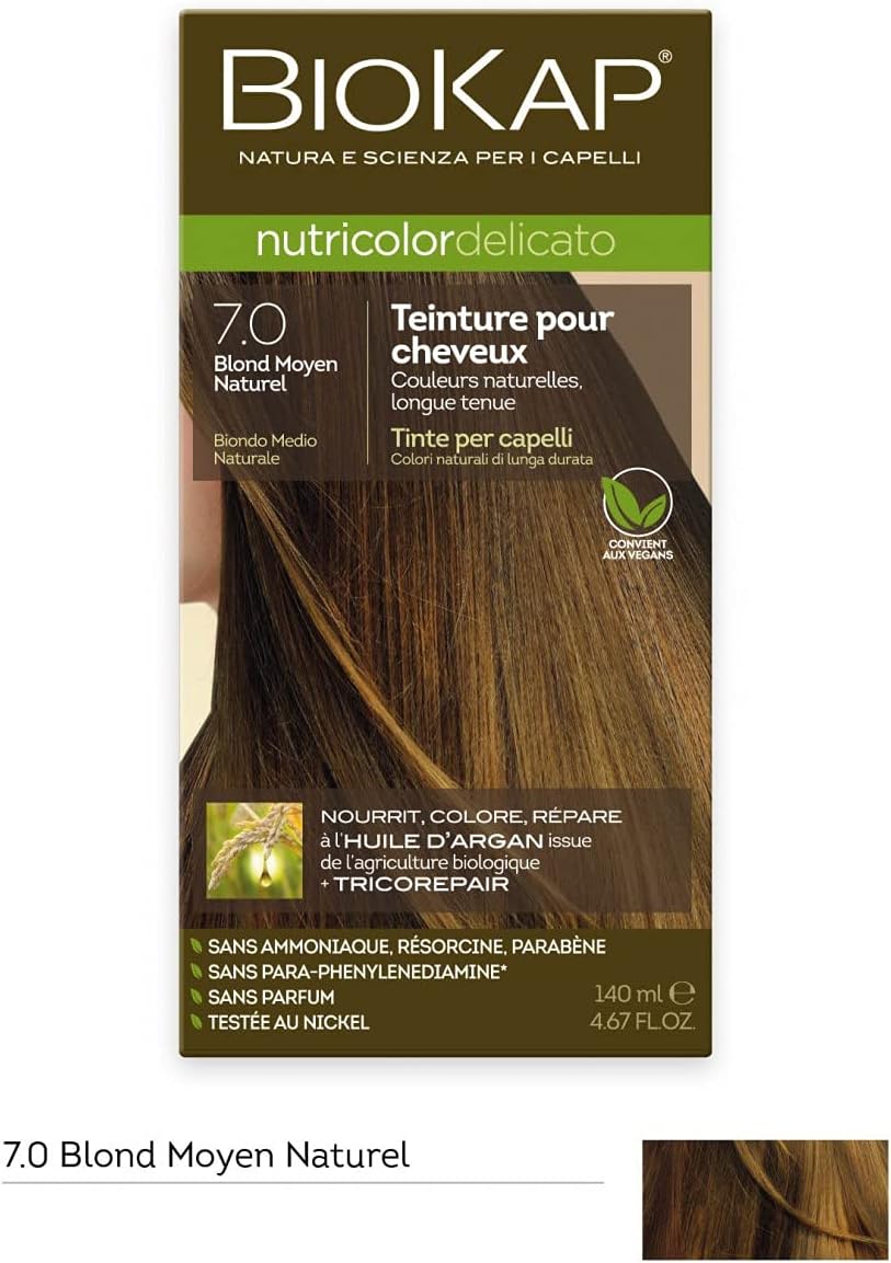 Nutri Delicato Hair Colour Medium Blonde Natural 7.0