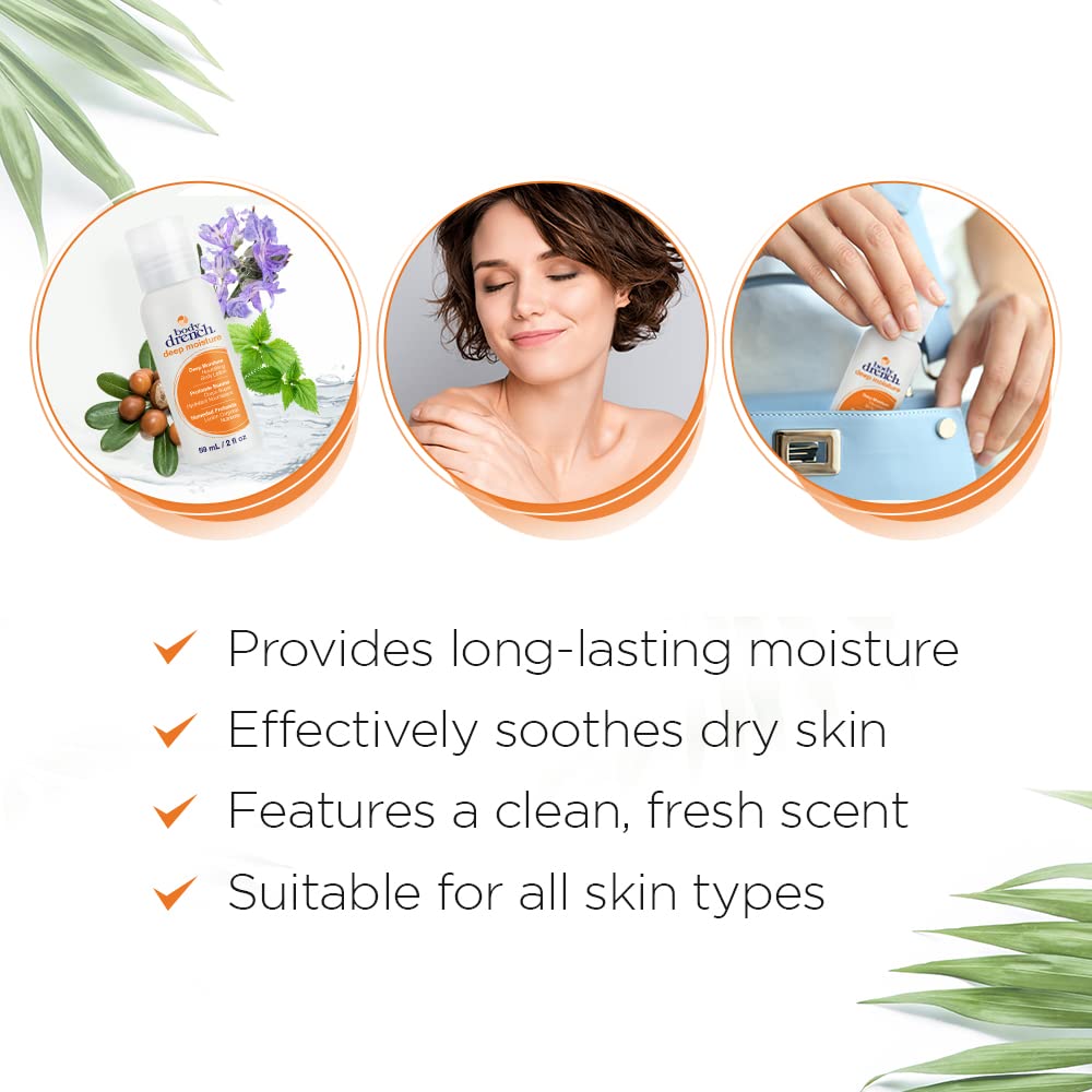 Body Drench Deep Moisture Nourishing Body Lotion, 2 Fluid Ounce : Beauty & Personal Care