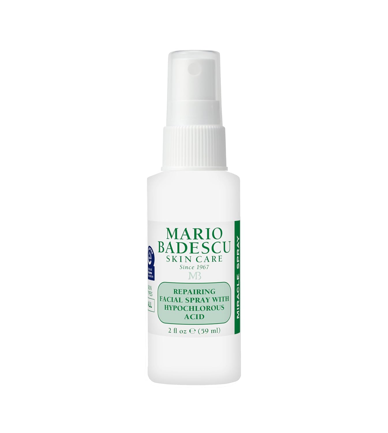 Mario Badescu Repairing Hocl Facial Spray With Hypochlorous Acid – Soothes & Calms Angry, Irritated Skin, Reduce Redness & Flare-Ups – Ph Balancing, Non-Irritating Cleanser, Fragrance-Free